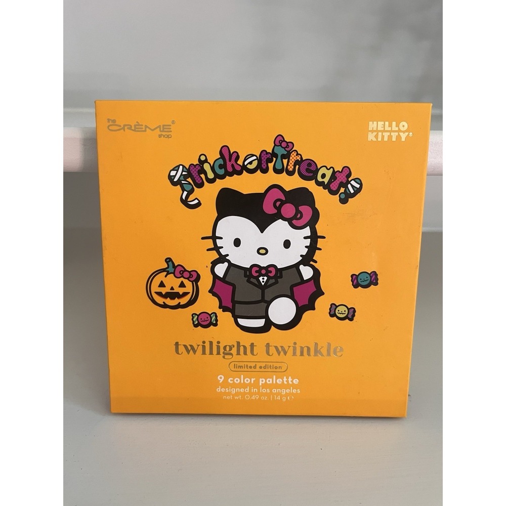 Crème Shop Hello Kitty Twilight Twinkle‎ 9 Color Palette Halloween